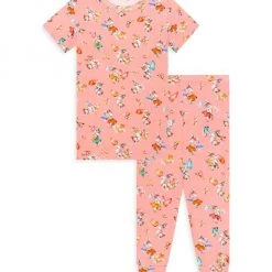 Posh Peanut Baby Girl's & Little Girl's Betty Short-Sleeve Pajama Set For Kids