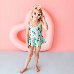 Posh Peanut Baby's & Little Girl's Aisha One-Piece Peplum Swimsuit For Kids -Posh Peanu Shop unnamed file 866