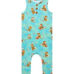 Posh Peanut Baby Boy's & Little Boy's Arlo Henley Racerback Romper For Kids
