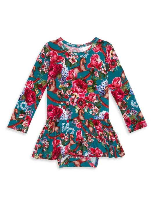 Baby's & Little Girl's FAO X Posh Peanut Floral Bodysuit For Kids 3 Baby's & Little Girl's FAO X Posh Peanut Floral Bodysuit For Kids