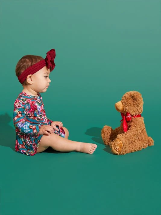 Baby's & Little Girl's FAO X Posh Peanut Floral Bodysuit For Kids 5 Baby's & Little Girl's FAO X Posh Peanut Floral Bodysuit For Kids - Image 3