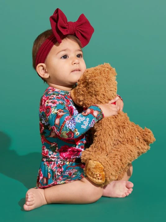 Baby's & Little Girl's FAO X Posh Peanut Floral Bodysuit For Kids 6 Baby's & Little Girl's FAO X Posh Peanut Floral Bodysuit For Kids - Image 4