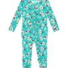 Posh Peanut Baby Girl's Ladybug Ruffled One-Piece Footie For Kids -Posh Peanu Shop unnamed file 897