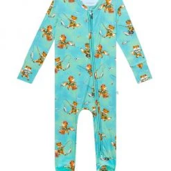 Posh Peanut Baby Boy's & Little Boy's Arlo Double Zippered Footie For Kids