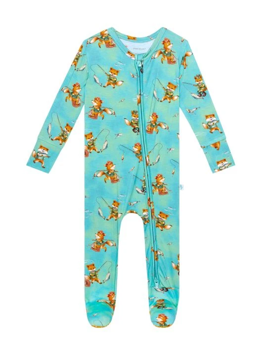 Posh Peanut Baby Boy's & Little Boy's Arlo Double Zippered Footie For Kids 3 Posh Peanut Baby Boy's & Little Boy's Arlo Double Zippered Footie For Kids