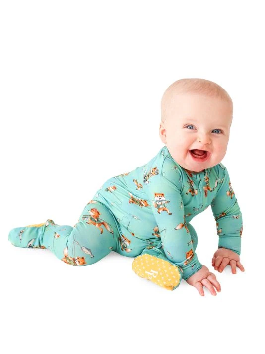 Posh Peanut Baby Boy's & Little Boy's Arlo Double Zippered Footie For Kids 5 Posh Peanut Baby Boy's & Little Boy's Arlo Double Zippered Footie For Kids - Image 3