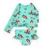 Posh Peanut Baby Girl's & Little Girl's Aisha Rashguard Top & Ruffle Bloomer Set For Kids -Posh Peanu Shop unnamed file 942
