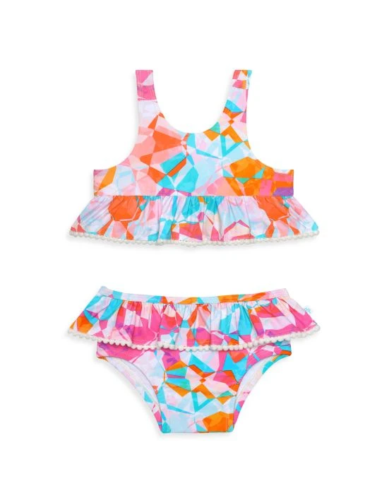 Posh Peanut Baby's Ozzy 2-Piece Ruffled Tankini Set For Kids 3 Posh Peanut Baby's Ozzy 2-Piece Ruffled Tankini Set For Kids