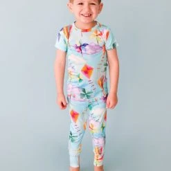 Posh Peanut Baby's & Little Kid's 2-Piece Ryder Short-Sleeve Pajama Set For Kids -Posh Peanu Shop unnamed file 988